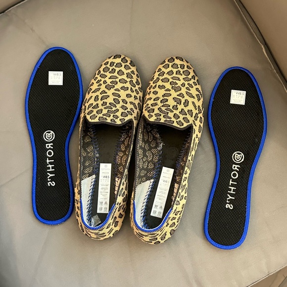 Rothys Leopard Loafers size 8.5 - Picture 4 of 4